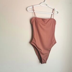 Ribbed Bodysuit/ Swimsuit